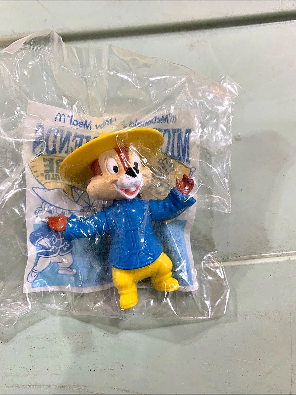 Vintage McDonald's Disney Chip in China Happy Meal NWT